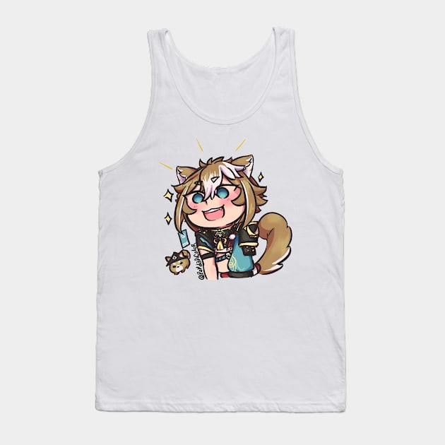 Gorou Tank Top by PandaAColor